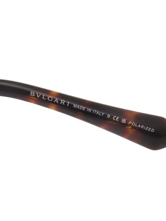 Bvlgari Serpenti Acetate Metal Line Stone Brown Sunglasses Eyewear main image 10